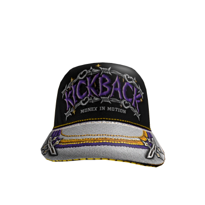 RF Kickback Cap Purple Yellow