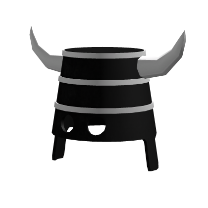 Black Iron Bucket of Ultimate Pwnage Roblox item
