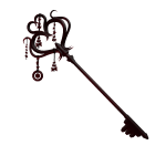 Red Crimson Heart key