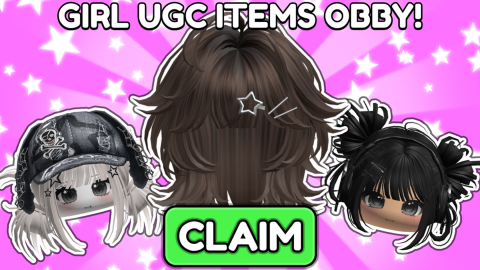 UGC Girl Items Obby 🎁