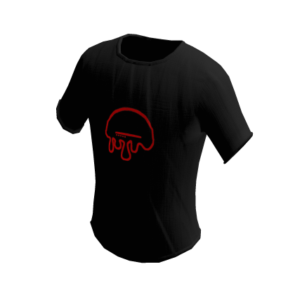 Black Builder_Boy T-Shirt With Red Logo thumbnail