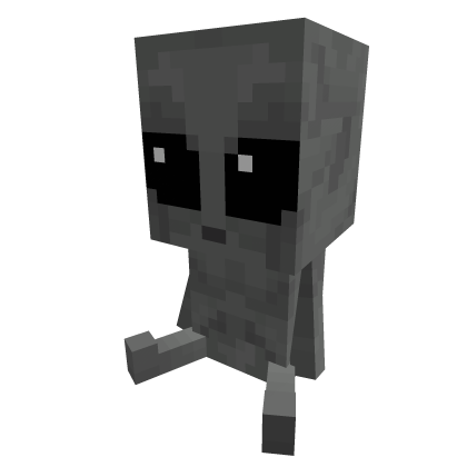 Voxel Gray Alien (Waist) thumbnail