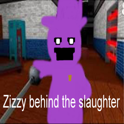 Zizzy behind the purple guy Roblox decal