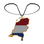 Netherlands Flag Chain