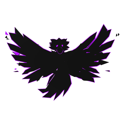 Purple Cartoony Phoenix Wings  Roblox item