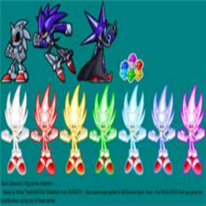 sonic and metal sonic Roblox decal