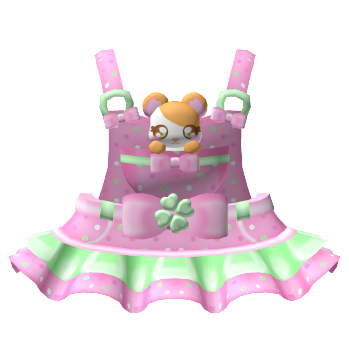 ♡ cute hamster clover tweencore overalls 🐹