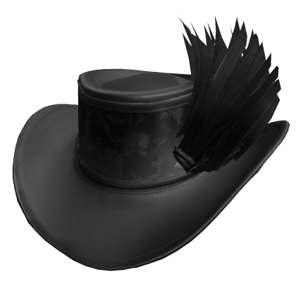 Black Gothic Victorian Hat
