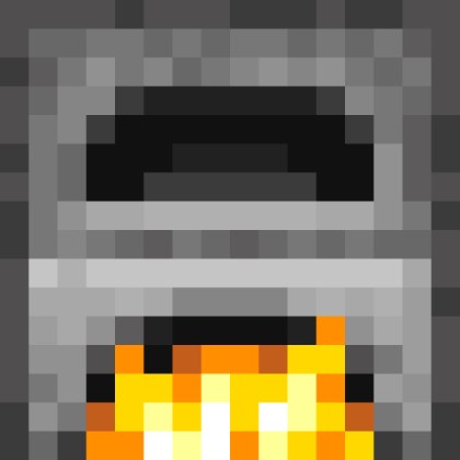 Minecraft Furnace Lit Roblox decal