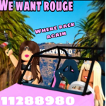 We Want Rouge-