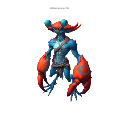 Crab Monster NPC R15 - No Script