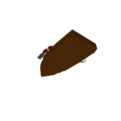 withered foxy on a boat