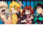 mha and demonslayer group