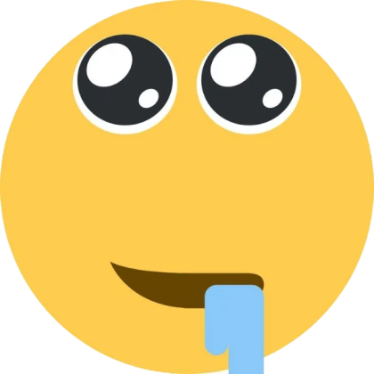 drooling face meme