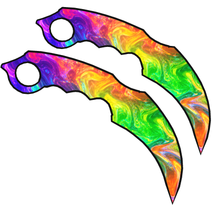 Dual Karambits: Abstract V2 thumbnail