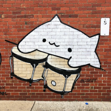 Bongo Cat Graffiti Art Roblox decal