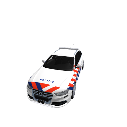 Audi A6 Avant Quattro dutch police car