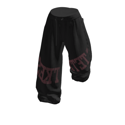 💜 Baggy Joggers Sweatpants Sportswear_Black