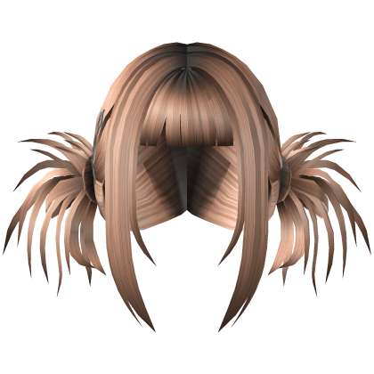 Messy Y2K Buns - Blonde Roblox item
