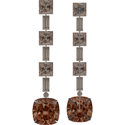 Kim's Diamond Autumn Earrings Roblox item