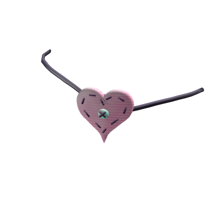 Patchwork Plush Heart Eyepatch