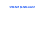 ultra fun games studio