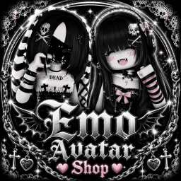 [NEW!] 🖤 Emo Avatar Outfit Shop 🛍️