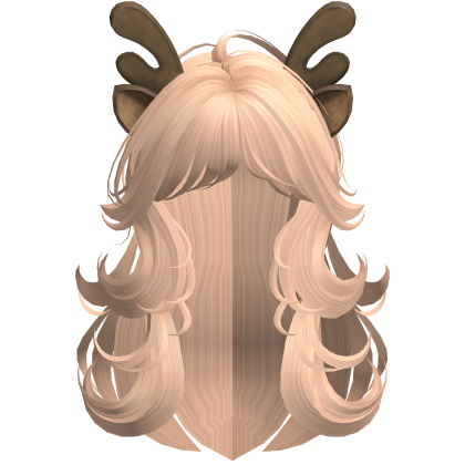 Christmas Swirly Blonde Layered Hair
