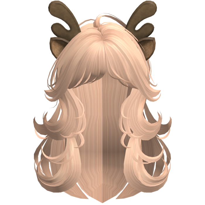 Christmas Swirly Blonde Layered Hair