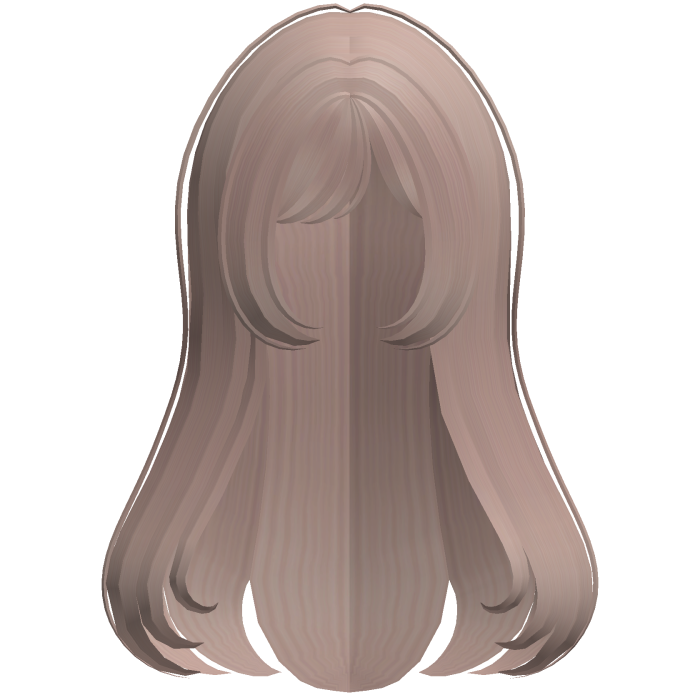 ୨୧ : adorable long doll hair in milk tea