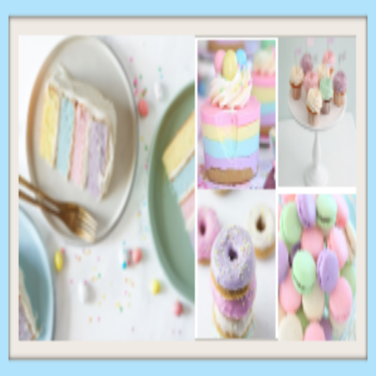 pastel dessert Roblox decal