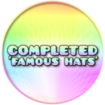 Completed: Famous Hats Stage!