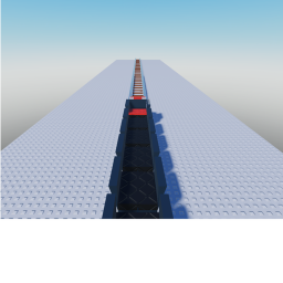 a long track