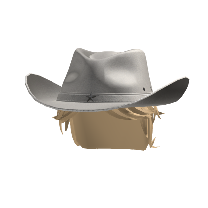 Messy Hair + Cowboy Hat