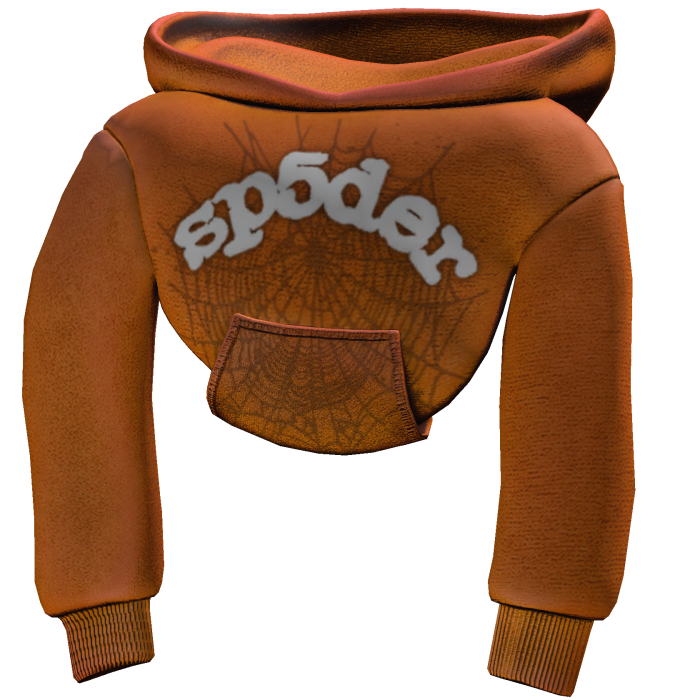 [4.0] Orange Sp5der Shoulder Hoodie