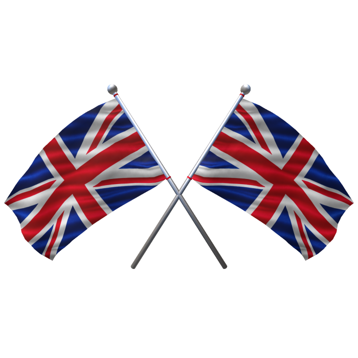 🇬🇧 UK Shoulder Double Flag