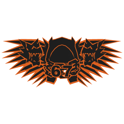 Orange Hood Chain Dragon Wings 67 Combo