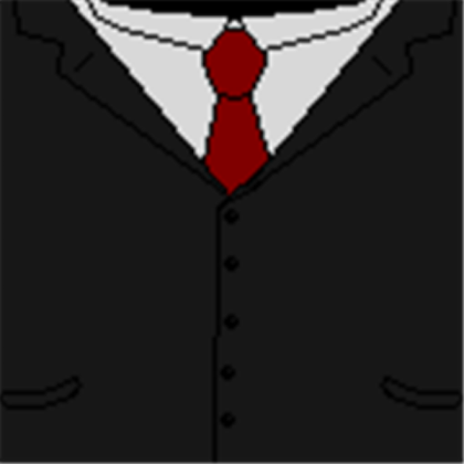 suit decal..black Roblox decal