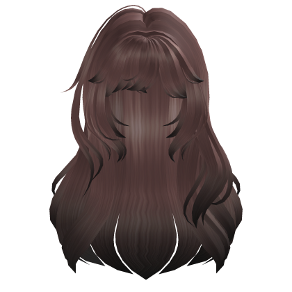 Cute Long Messy hair (Dusty Pink) Roblox item