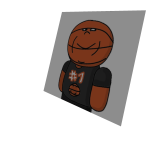 average basketball mask