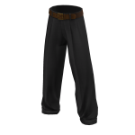 Flannel Wide-Leg Pant