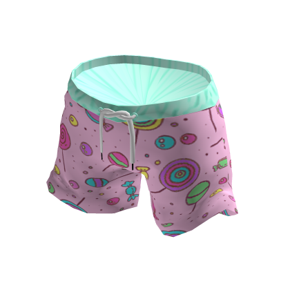 🏄 Lollipop Kawaii Board Shorts thumbnail