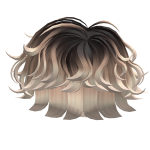 Colorful Messy Boy Hair