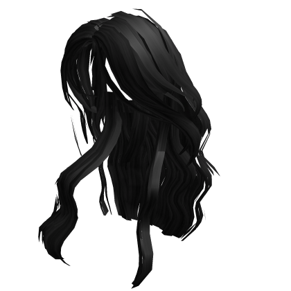 Cute Long Wavy Black Hair