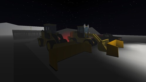 Snow Plowing - Mall parking lot