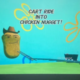Cart Ride into Chicken Nugget! (Free Admin Gear!) icon