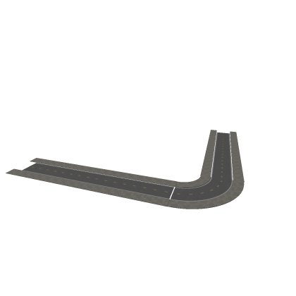 long road with turns