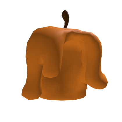 Orange Candle Wax Hair Roblox item