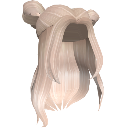 Popular Girl Buns in Blonde Roblox item