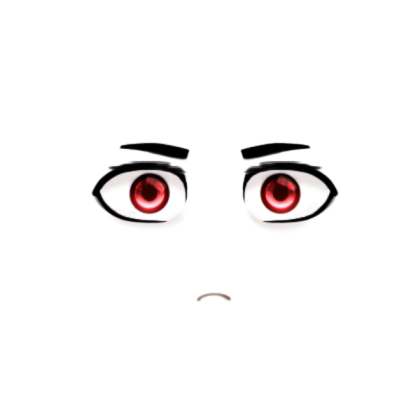 anime eyes red small Roblox decal